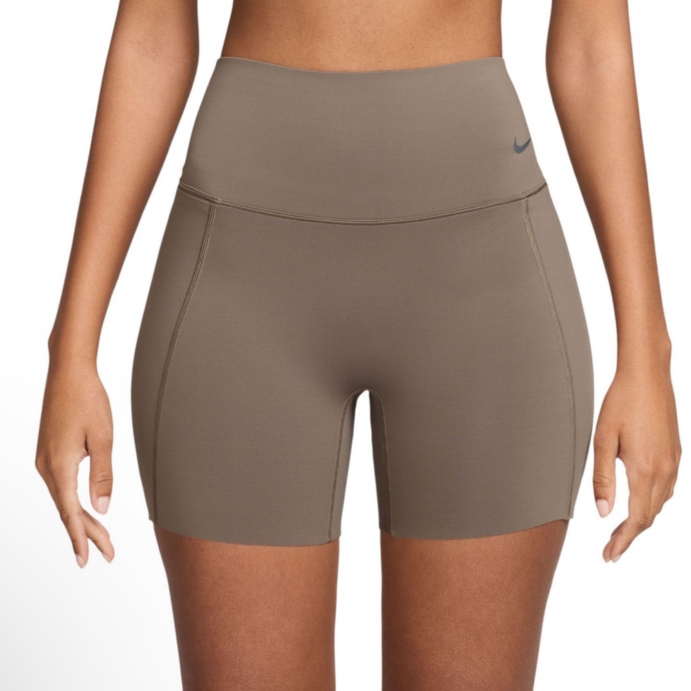 Nike Women's Medium Support High Waisted 5” Bike Shorts FZ6758-004